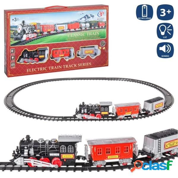 Trade Shop - Pista Treno Trenino Per Bambini 250cm Con