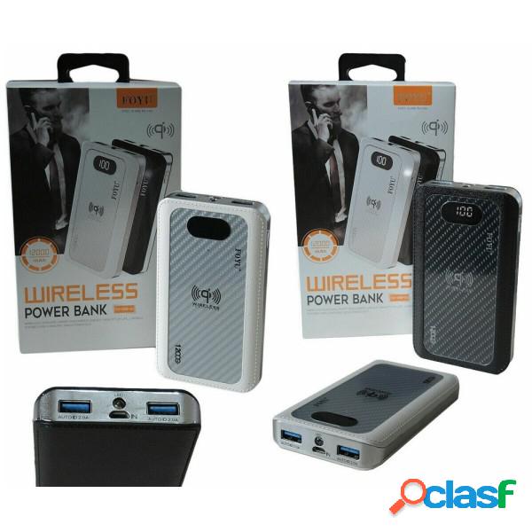 Trade Shop - Power Bank 4 In 1 Caricatore Wireless Senza
