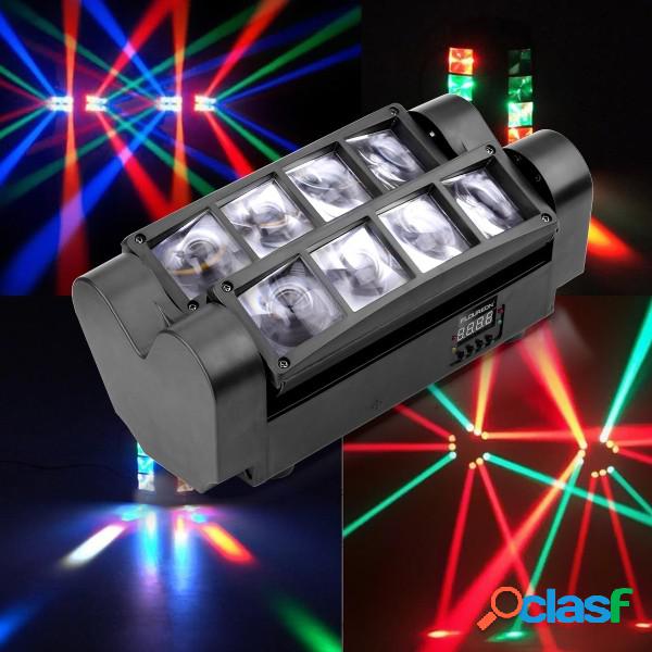 Trade Shop - Proiettore Mini Spider Testa Mobile Spot Light