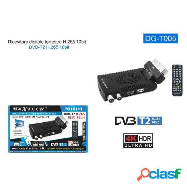 Trade Shop - Ricevitore Digitale Terrestre Dvb-t2 H265 Hevc