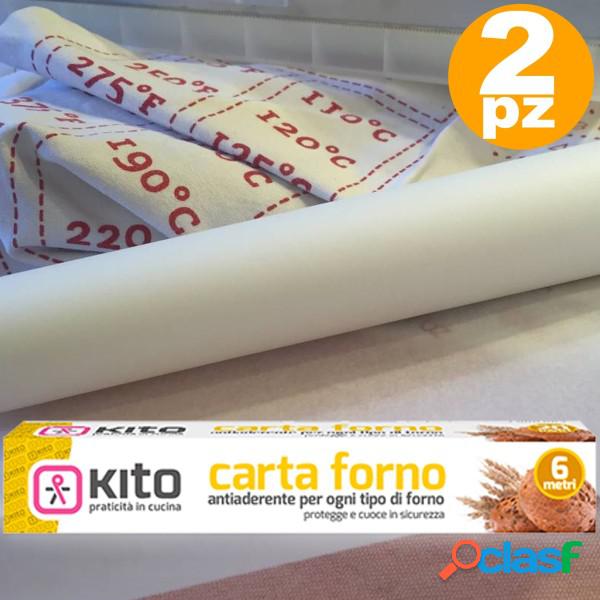 Trade Shop - Rotolo Bobina Carta Forno 41gr/mq Per Alimenti
