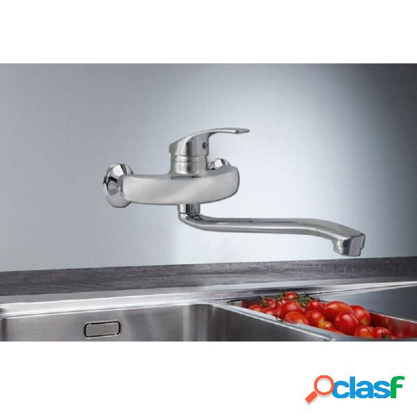 Trade Shop - Rubinetto A Parete Miscelatore 2 Fori A Muro
