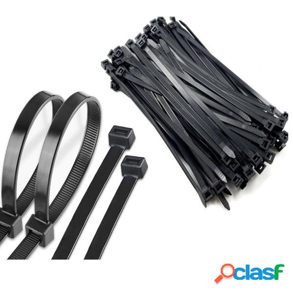 Trade Shop - Set 100 Fascette Plastica Per Cablaggio 8,8 X