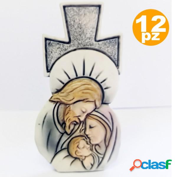 Trade Shop - Set 12 Bomboniere Croce Nativita Giuseppe