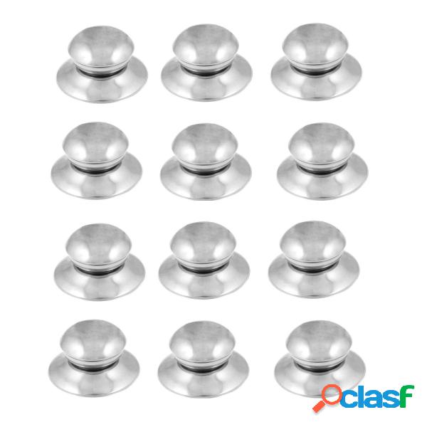 Trade Shop - Set 12 Pezzi Pomelli Per Coperchi Universali