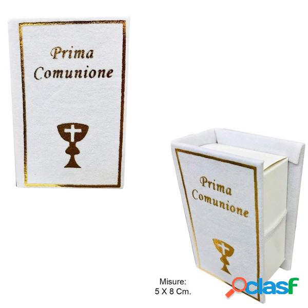 Trade Shop - Set 12 Pezzi Scatolina Libro Bomboniera 5.5x8cm