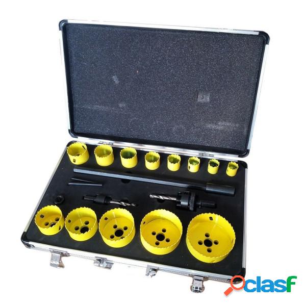 Trade Shop - Set 19 Pz Frese A Tazza Bi Metal Per Trapano 2
