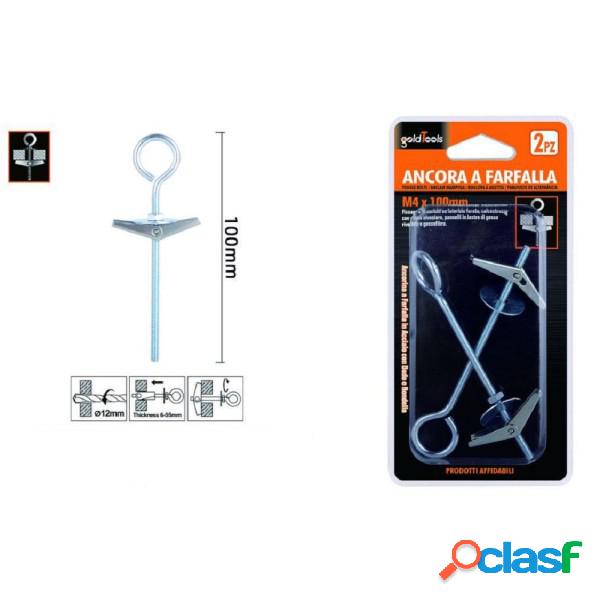 Trade Shop - Set 2pz Ancora Farfalla Con Occhiolo Chiuso