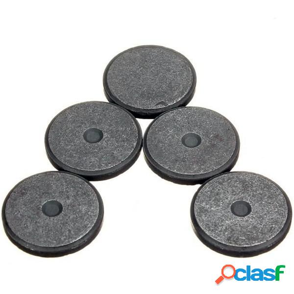 Trade Shop - Set 60 Calamite Tonde 1.9 Cm Magneti Neri