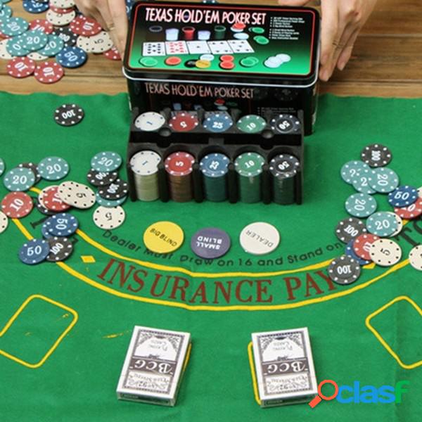 Trade Shop - Set Cofanetto Poker Texas Holdem Fiches Chips