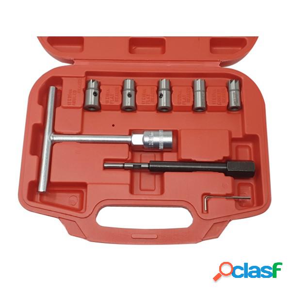 Trade Shop - Set Kit Alesatori Per La Pulizia Iniettore