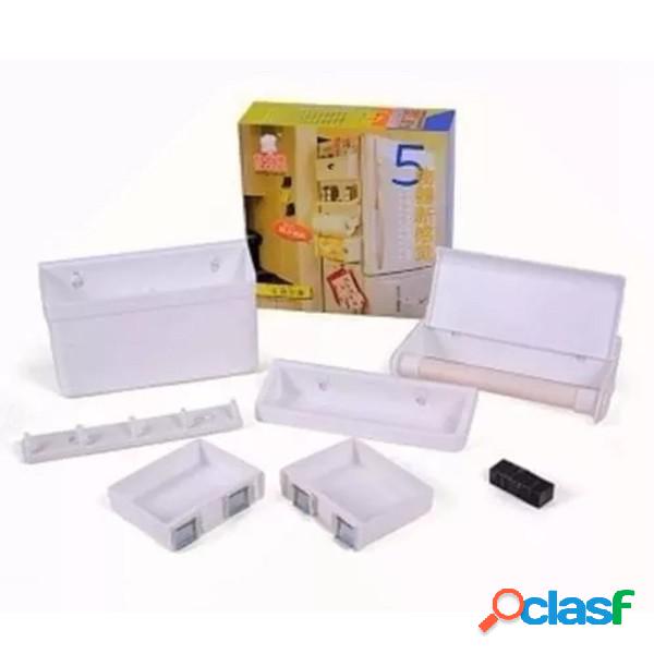 Trade Shop - Set Scaffali A Combinazione Magnetica 5in1