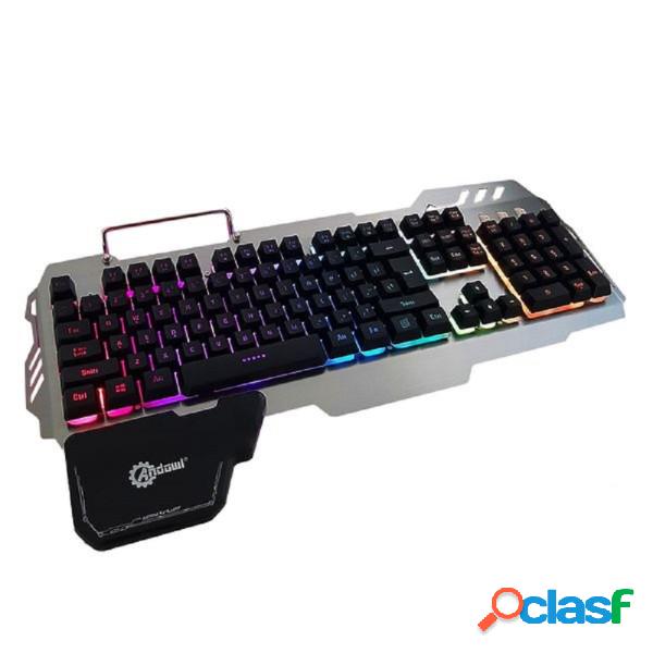 Trade Shop - Tastiera Da Gioco Cablata Usb Con