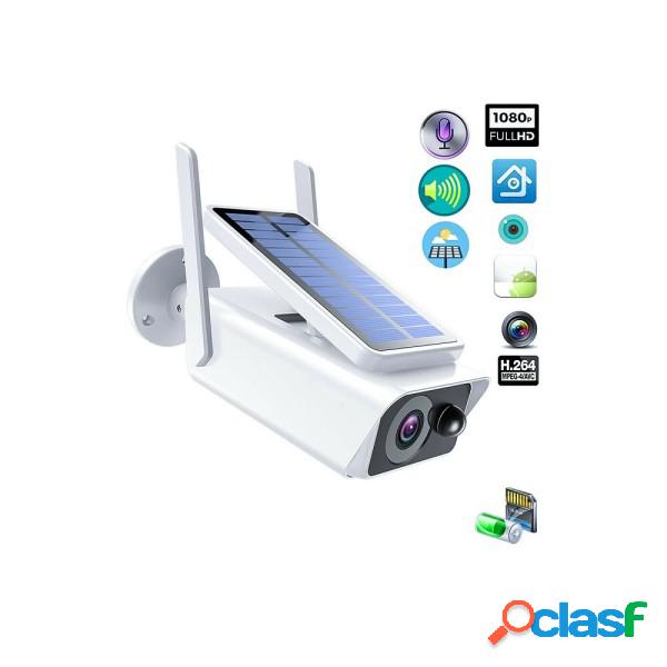 Trade Shop - Telecamera Con Pannello Solare Wifi 2mpx