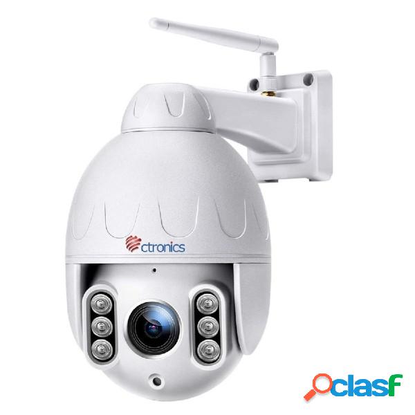Trade Shop - Telecamera Wifi Esterna Senza Fili 5mp Ptz Ip