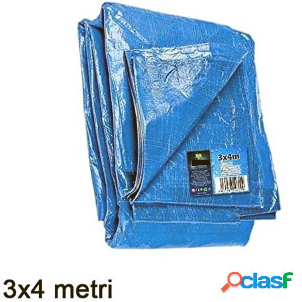 Trade Shop - Telo Copritutto 3 X 4 Mt In Polietilene Colore