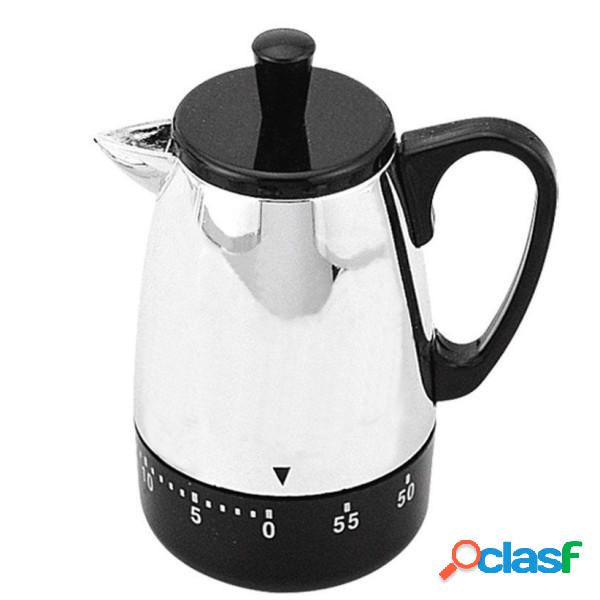 Trade Shop - Timer Da Cucina Meccanico A Forma Di Teiera
