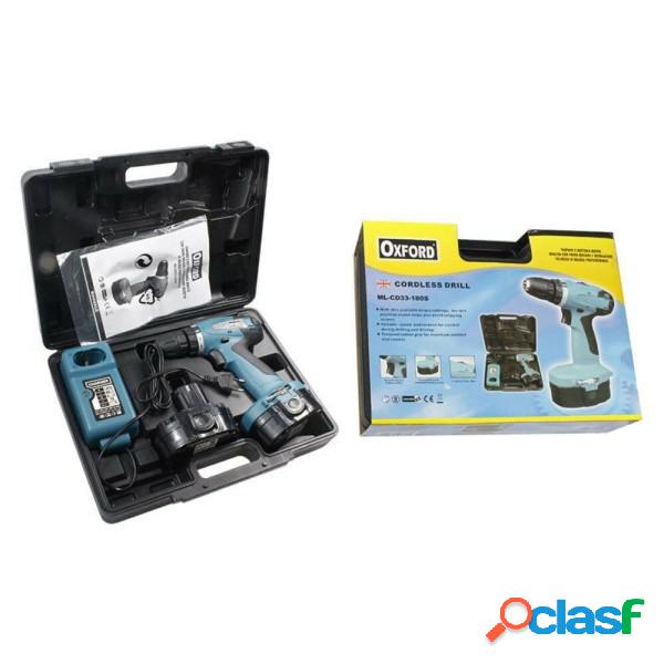 Trade Shop - Trapano Avvitatore Doppia Batteria 18v