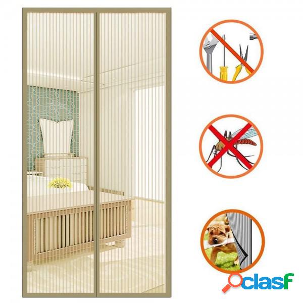 Trade Shop - Zanzariera Magnetica 120 X 240 Cm Beige