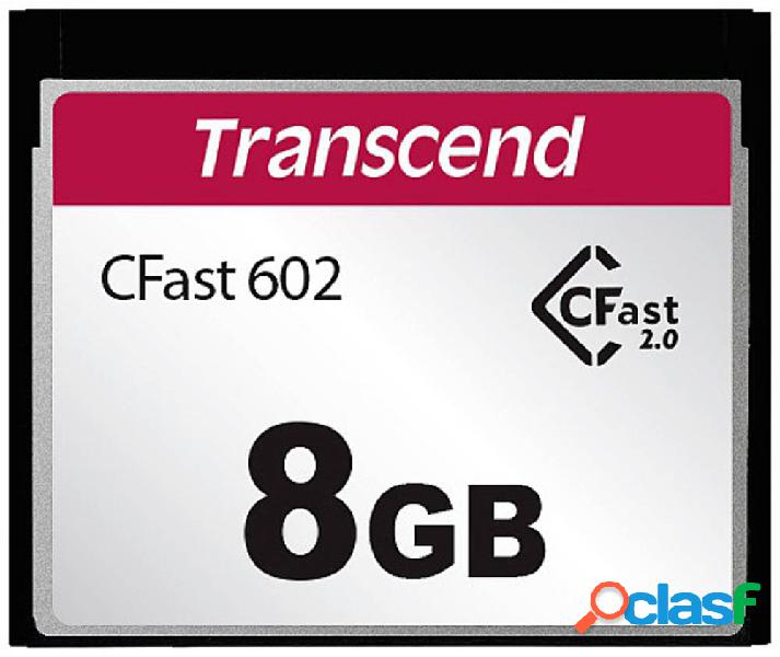 Transcend TS8GCFX602 Scheda CFast 8 GB