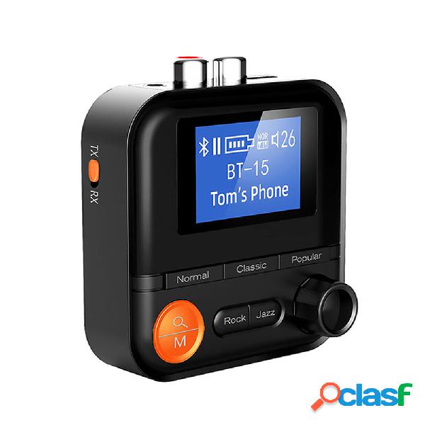 Trasmettitore bluetooth V5.2 2 in 1 ricevitore Schermo HD da