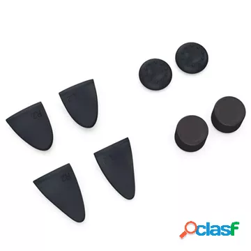 Trigger del controller PS5 e impugnature analogiche - Nero