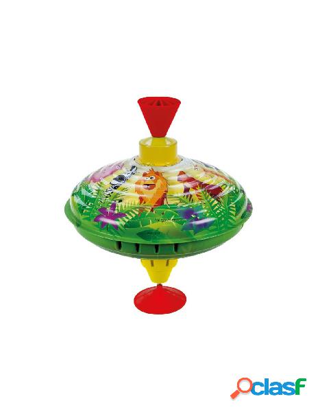 Trottola metallo 16 cm giungla in scatola