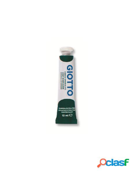 Tubo tempera giotto 12ml verde smeraldo