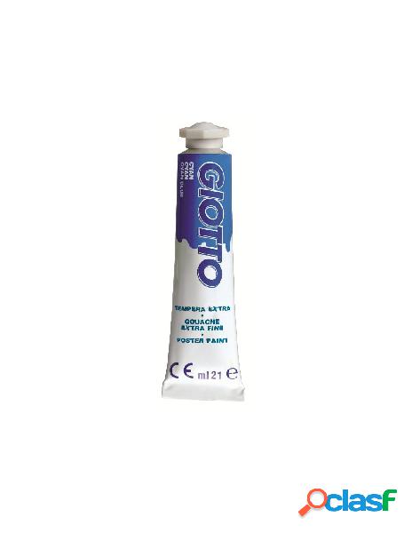 Tubo tempera giotto 21ml cyan (azzurro ciano)