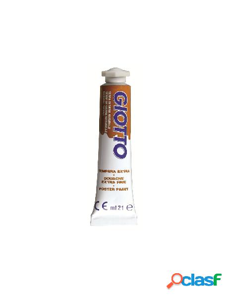 Tubo tempera giotto 21ml terra di siena naturale