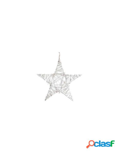 Twig stella w hanger w glitter confezionato per pc in