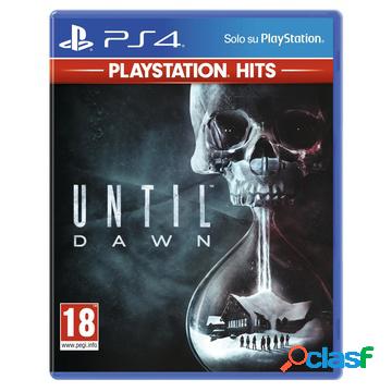 Until dawn playstation hits ps4