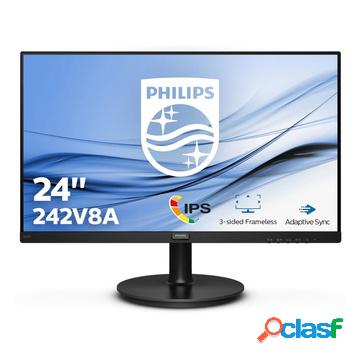 V line 242v8a/00 23.8" full hd lcd 4ms 75hz nero