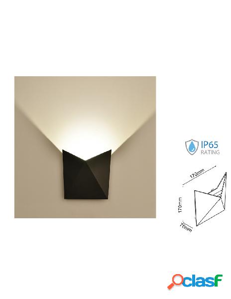 V-tac - applique lampada led da muro scudo a tasca 5w 3000k