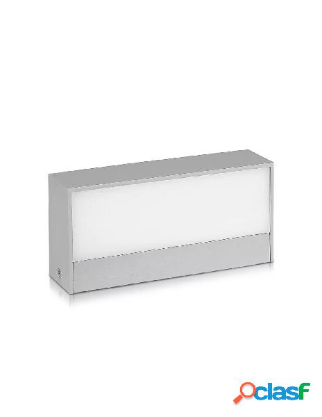 V-tac - applique lampada led da parete rettangolare 9w 3000k