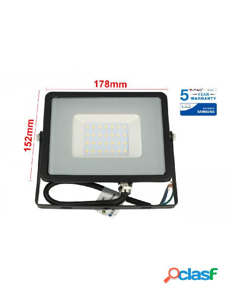 V-tac - faro led flood light 30w ip65 bianco freddo super