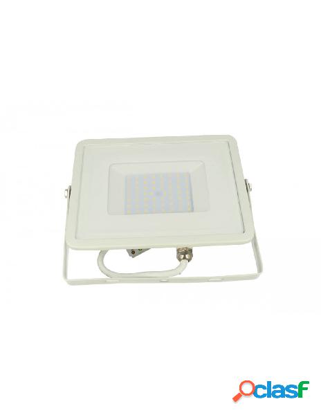 V-tac - faro led flood light 50w ip65 caldo 3000k super slim