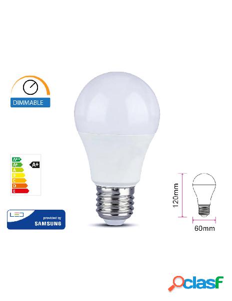 V-tac - lampada led e27 a60 12w 1055 lm caldo 3000k