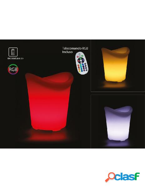 V-tac - secchio di ghiaccio termico con lampada luce led