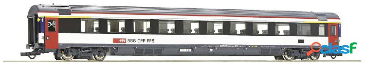 Vagone treno viaggiatori EC H0 delle FFS Roco 74634 1.
