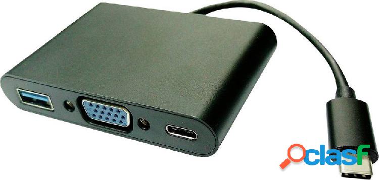 Value TV, monitor Adattatore [1x spina USB-C® - 1x Presa