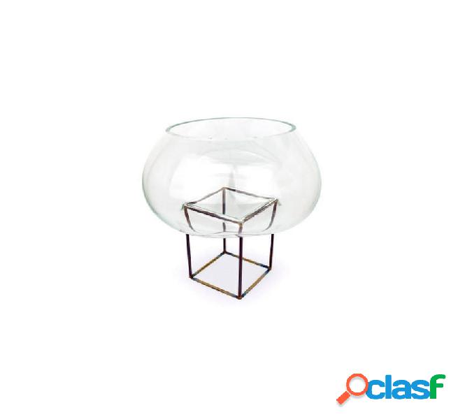 Vanessa Mitrani Cage Basso Vaso In Vetro