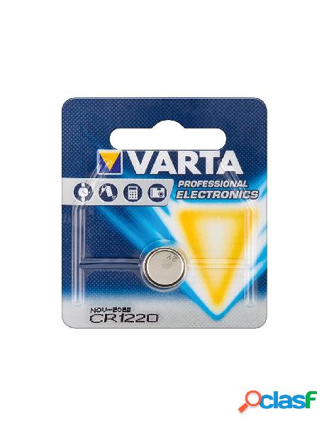 Varta - batteria a bottone litio cr1220 (blister 1 pz)