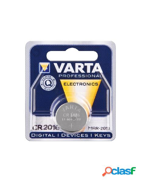 Varta - batteria a bottone litio cr2016 (blister 1 pz)
