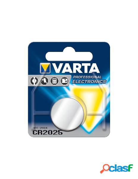 Varta - batteria a bottone litio cr2025 (blister 1 pz)