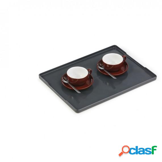 Vassoio Coffee Point - 1,3x24,2x32,9 cm - ABS - nero -