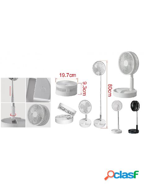 Ventilatore portatile pieghevole batteria 3600ma