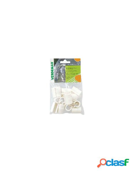 Verdemax - set fissaggio reti e teli verdemax 4531 clips