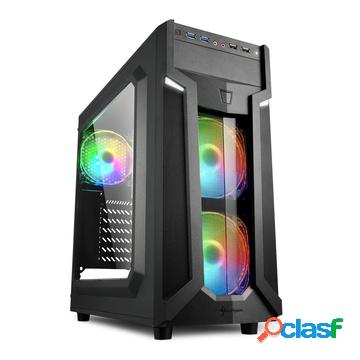Vg6-w rgb atx midi tower nero