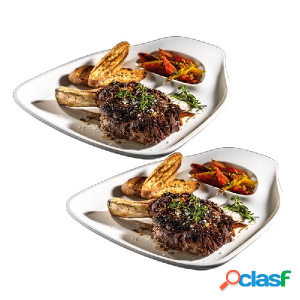 Villeroy & Boch BBQ Passion Piatto Bistecca L Set 2 Pz
